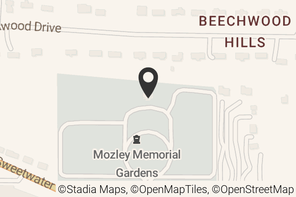 Map with location marker