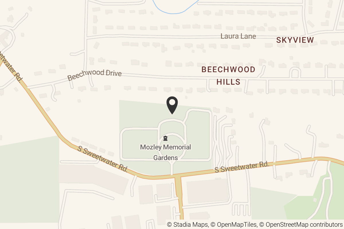 Map with location marker