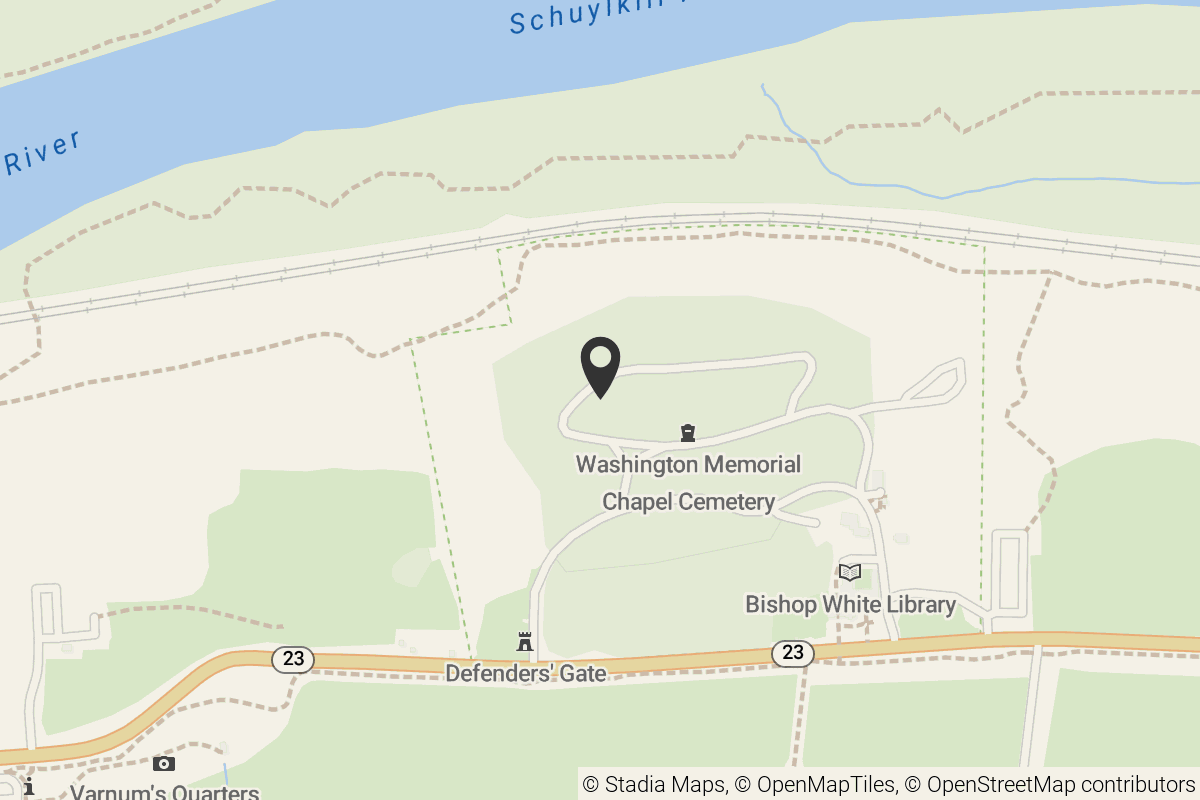 Map with location marker