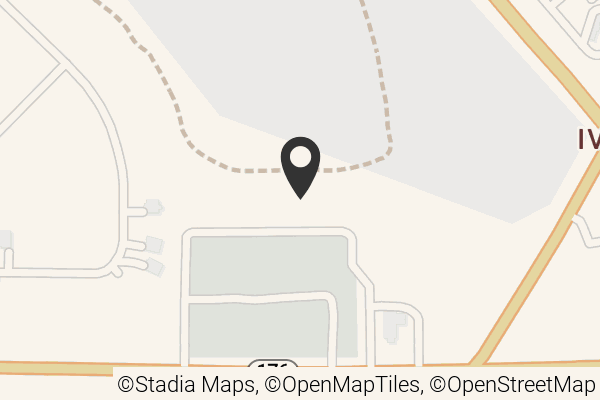 Map with location marker