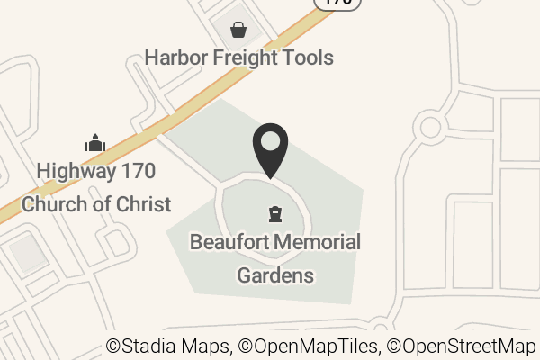 Map with location marker