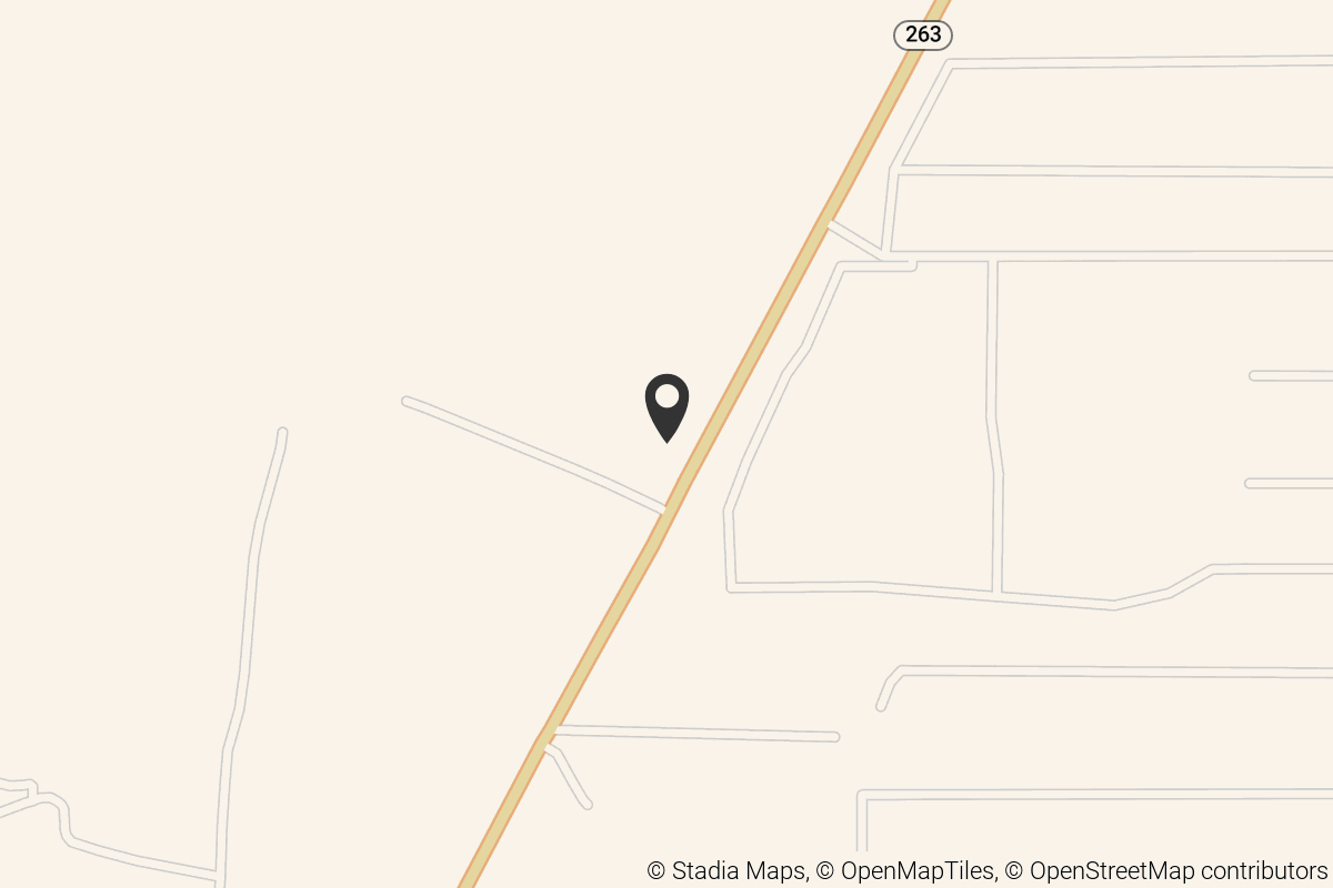 Map with location marker