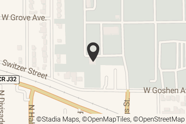 Map with location marker