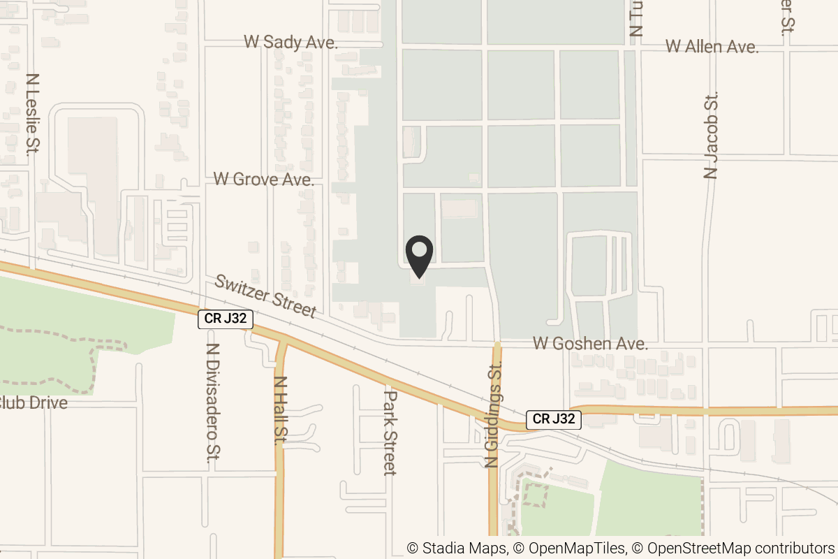 Map with location marker