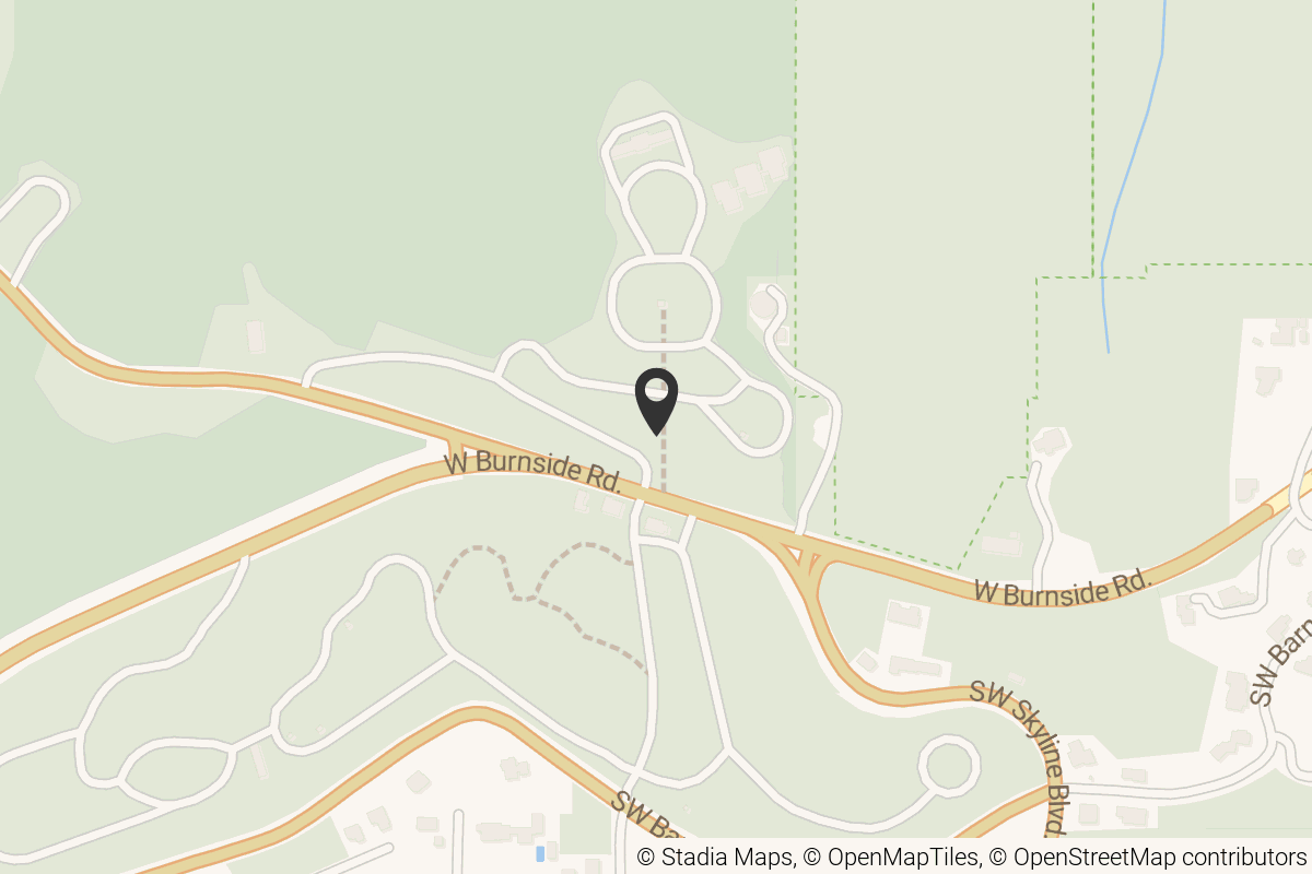 Map with location marker