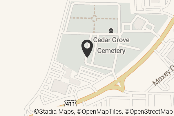 Map with location marker