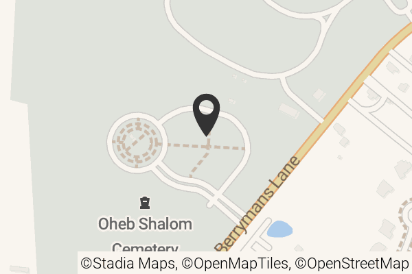 Map with location marker