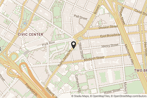 Map with location marker