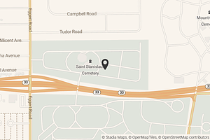 Map with location marker