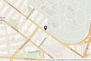 Map with location marker