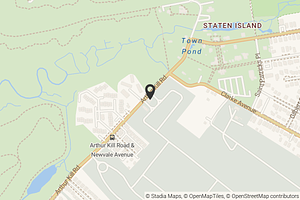 Map with location marker