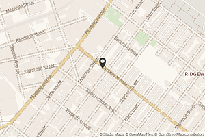 Map with location marker