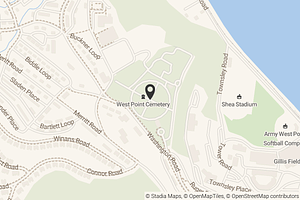 Map with location marker