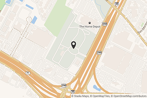 Map with location marker