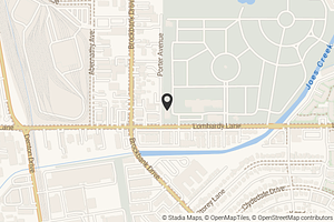 Map with location marker