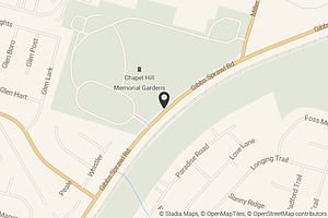 Map with location marker