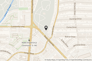 Map with location marker