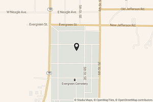 Map with location marker