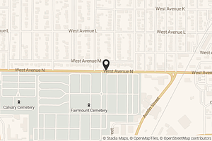 Map with location marker