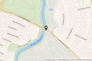 Map with location marker