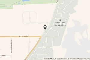 Map with location marker