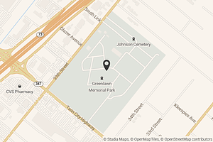 Map with location marker