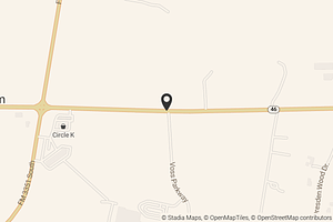 Map with location marker