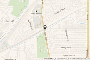 Map with location marker