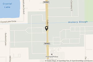 Map with location marker