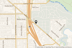 Map with location marker