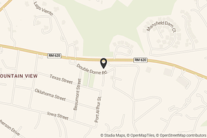 Map with location marker