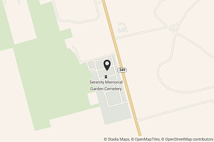 Map with location marker