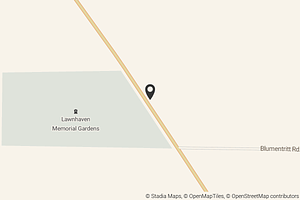 Map with location marker