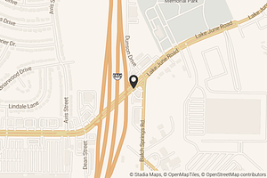 Map with location marker