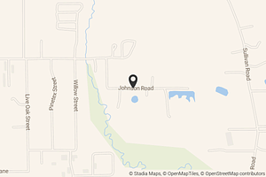 Map with location marker