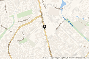 Map with location marker