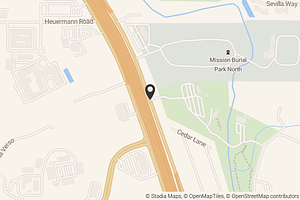 Map with location marker