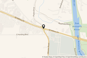 Map with location marker