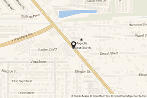 Map with location marker