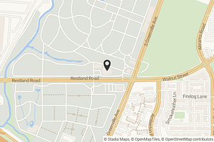 Map with location marker