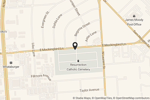 Map with location marker