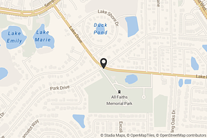 Map with location marker