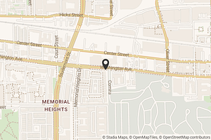 Map with location marker