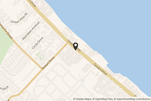 Map with location marker