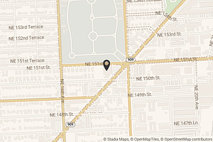 Map with location marker