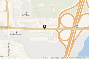 Map with location marker