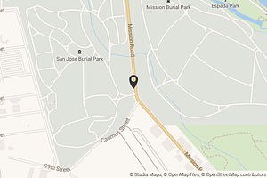 Map with location marker