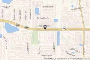 Map with location marker