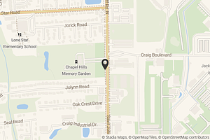 Map with location marker