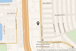 Map with location marker